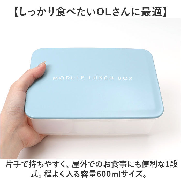 BACKYARD FAMILY「弁当箱 小分けケース付き 通販 お弁当箱 小分け ケース ランチボックス お弁当 MODULE」|食器・キッチングッズ|