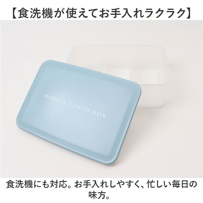 BACKYARD FAMILY「弁当箱 小分けケース付き 通販 お弁当箱 小分け ケース ランチボックス お弁当 MODULE」|食器・キッチングッズ|