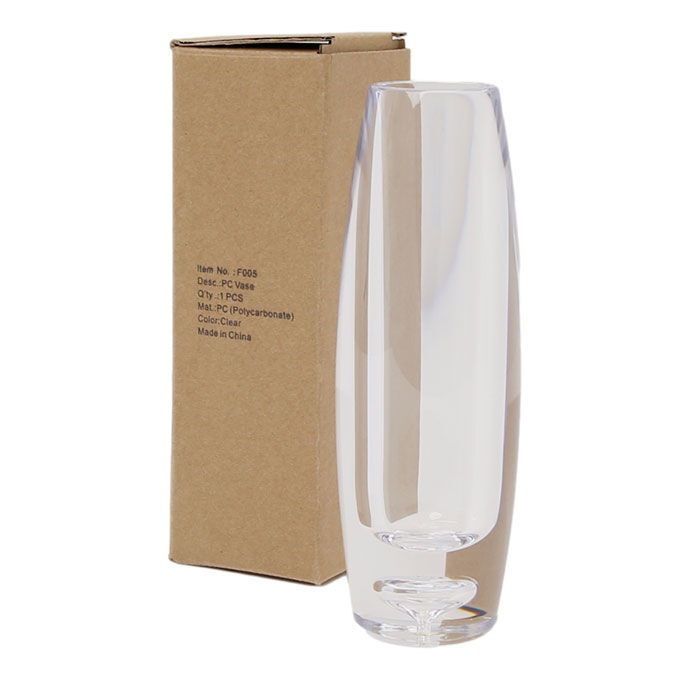 BACKYARD FAMILY「花瓶 おしゃれ 通販 割れない 一輪挿し プラスチック ガラス 風 花びん ポリカーボネート花器」|その他|
