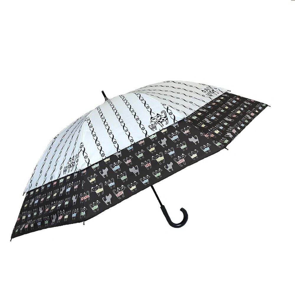 BACKYARD FAMILY「トランスフォーム傘 通販 長傘 雨傘 晴雨兼用傘 ショートワイド傘 遮光率99.99％」|傘|ブラック2