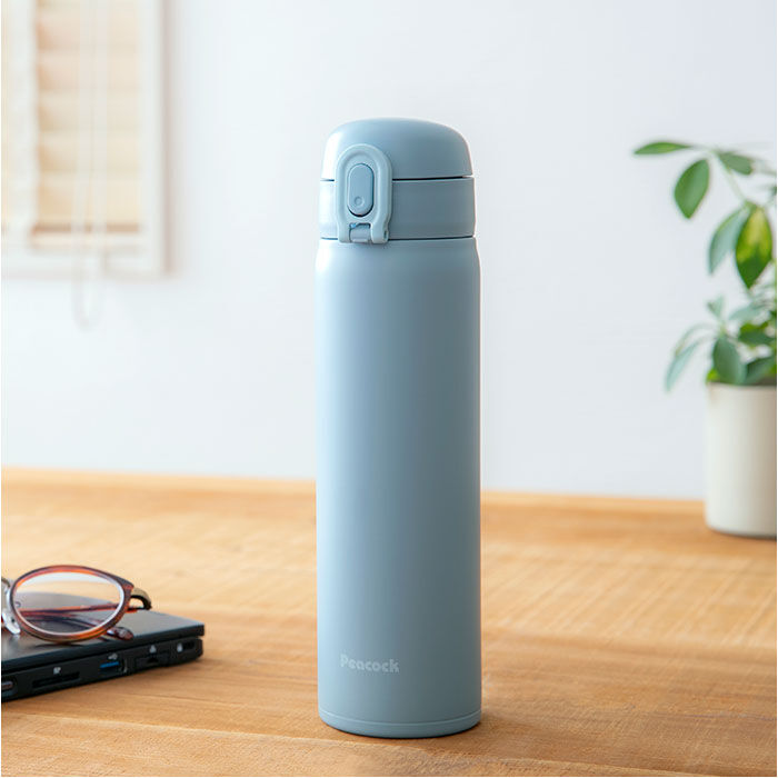 BACKYARD FAMILY「水筒 ワンタッチ 500ml 通販 保冷 保温 マグボトル 0.5L 直飲み ステンレスボトル」|食器・キッチングッズ|