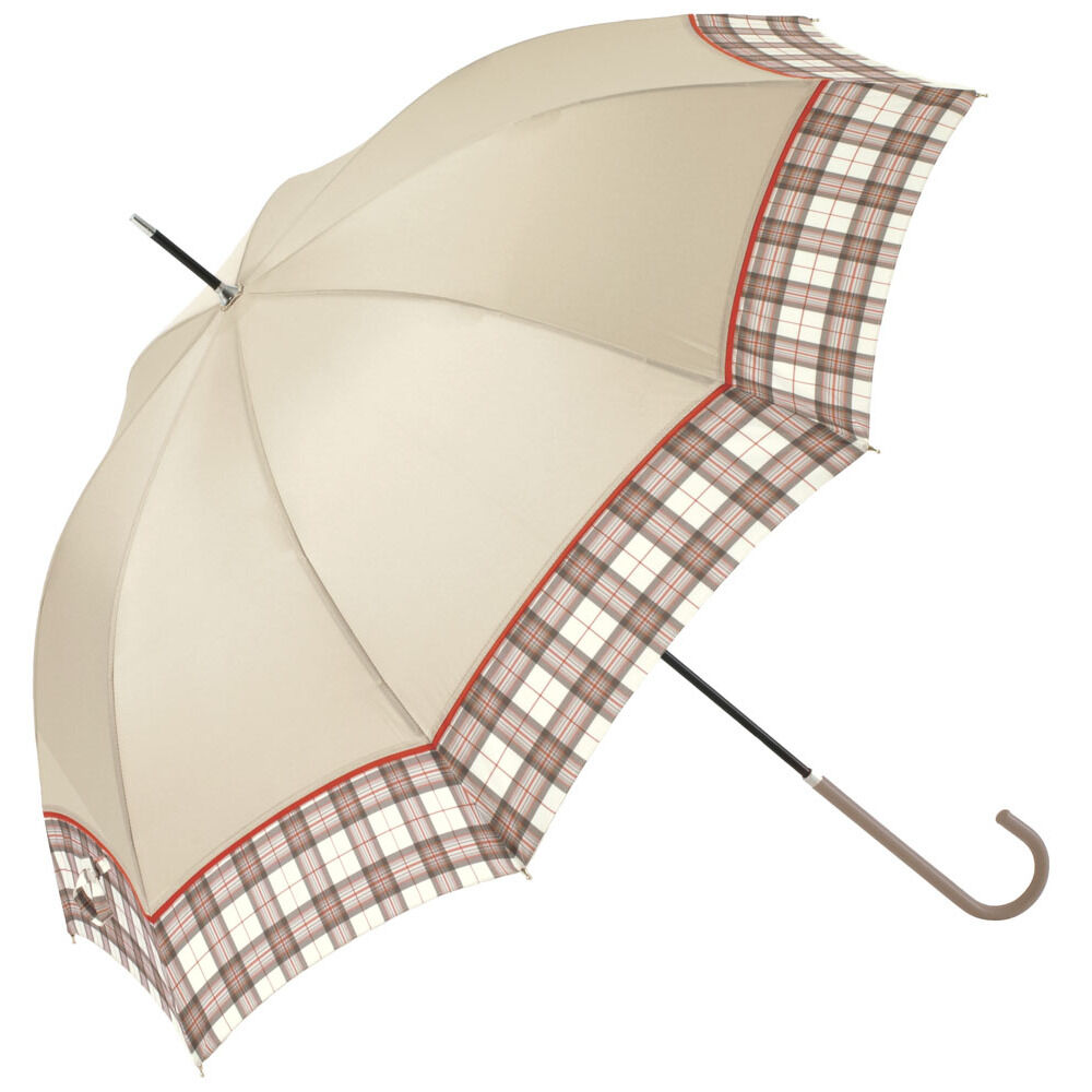 BACKYARD FAMILY「because 傘 ビコーズ 通販 晴雨兼用傘 長傘 カサ かさ レディース 晴雨兼用 雨傘 撥水」|傘|グレー1