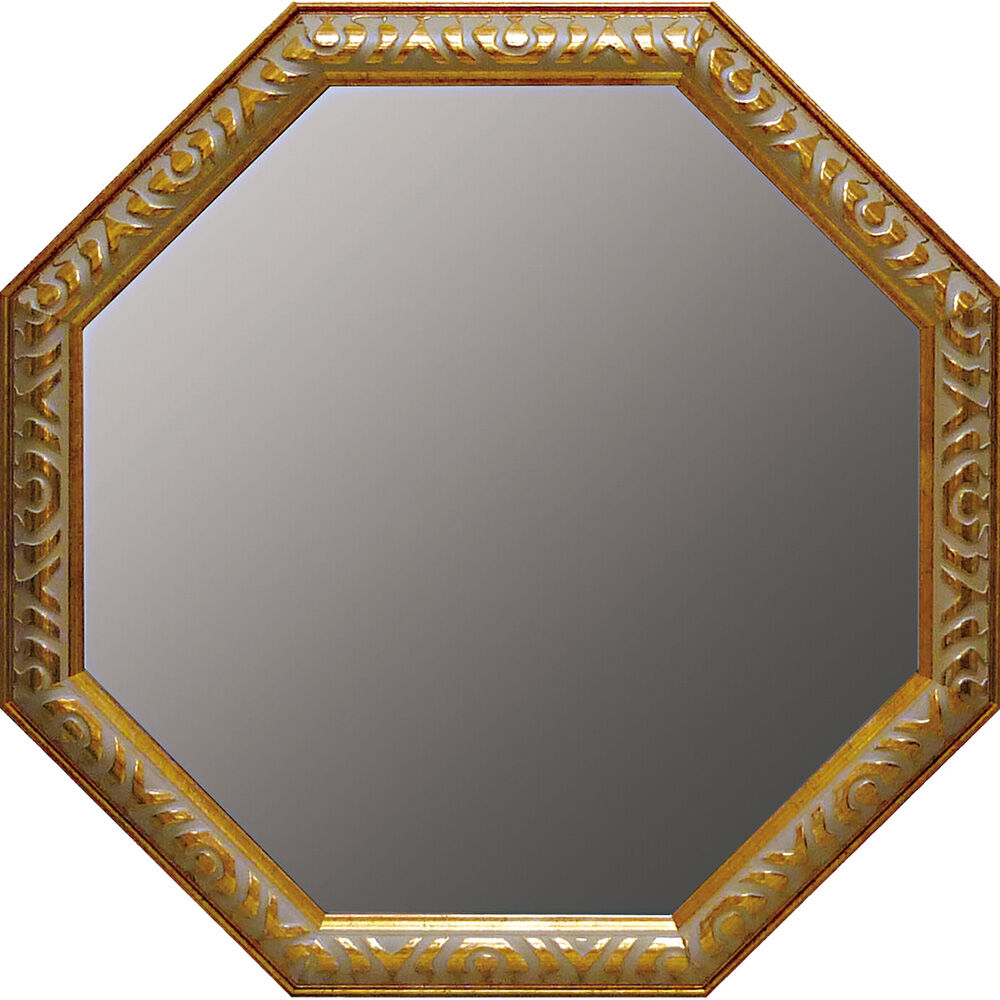 BACKYARD FAMILY「鏡 壁掛け 八角形 通販 日本製 約 47cm ウォールミラー 八角形ミラー 八角ミラー LL」|その他|シルバー3