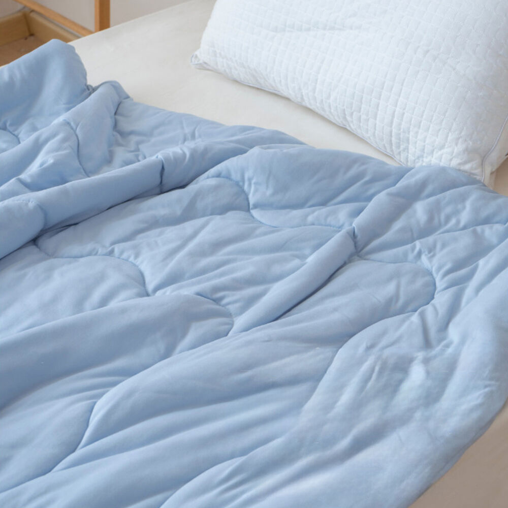 BACKYARD FAMILY「肌掛け布団 シングル 通販 掛け布団 肌がけ布団 肌がけ 掛布団 マシュマロ布団 ふっくら」|その他|ブルー1