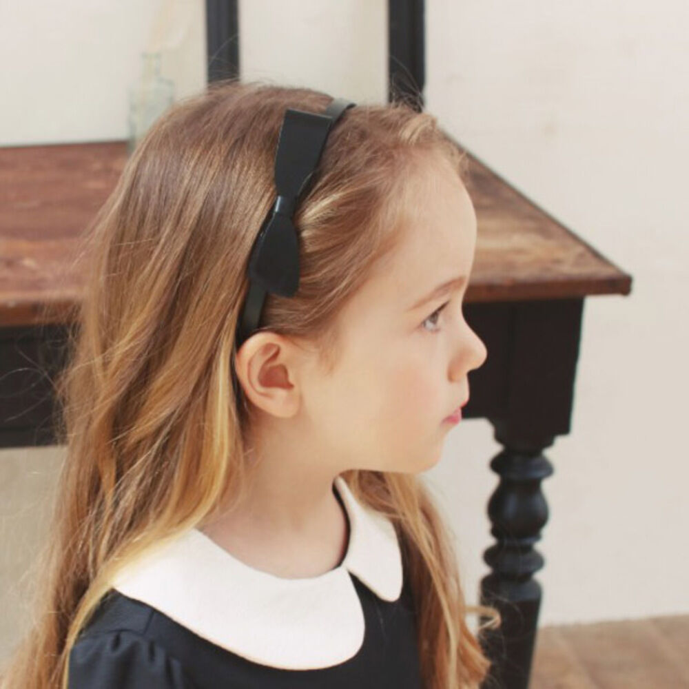 BACKYARD FAMILY「Rora カチューシャ 通販 リボン 08051902 髪飾り ヘッドドレス 子供 女の子」|その他|ブラック1