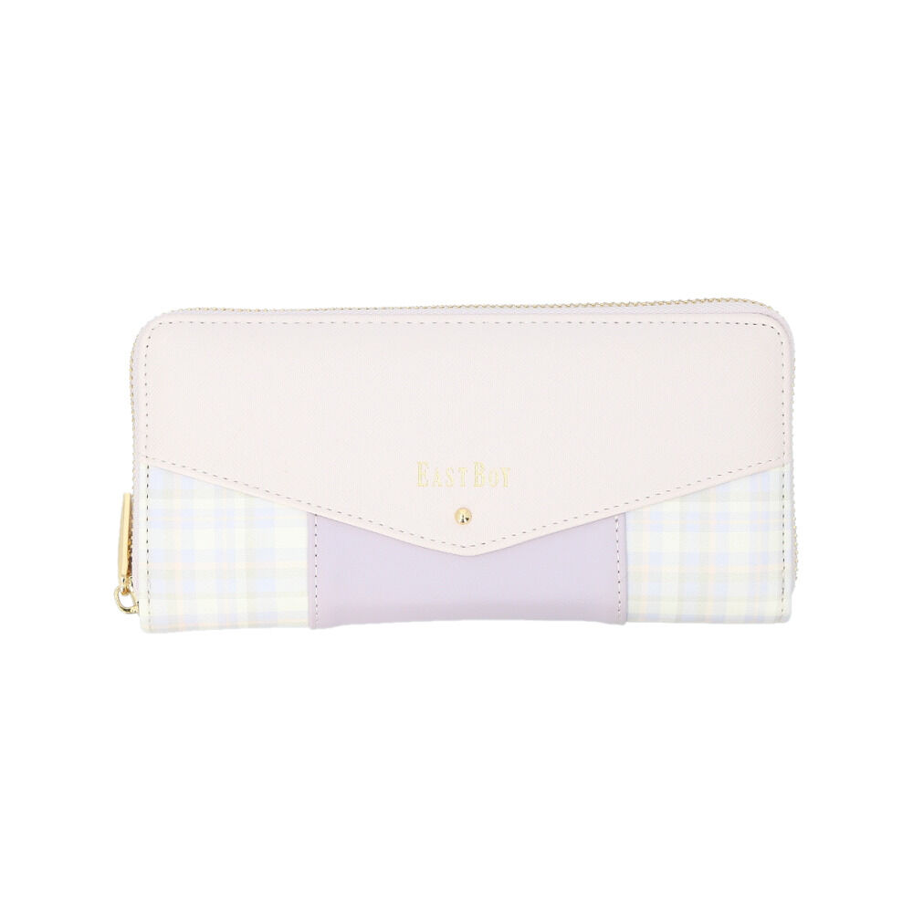 BACKYARD FAMILY「イーストボーイ 財布 EASTBOY 通販 長財布 さいふ サイフ お財布 レディース 女の子」|財布|パープル1