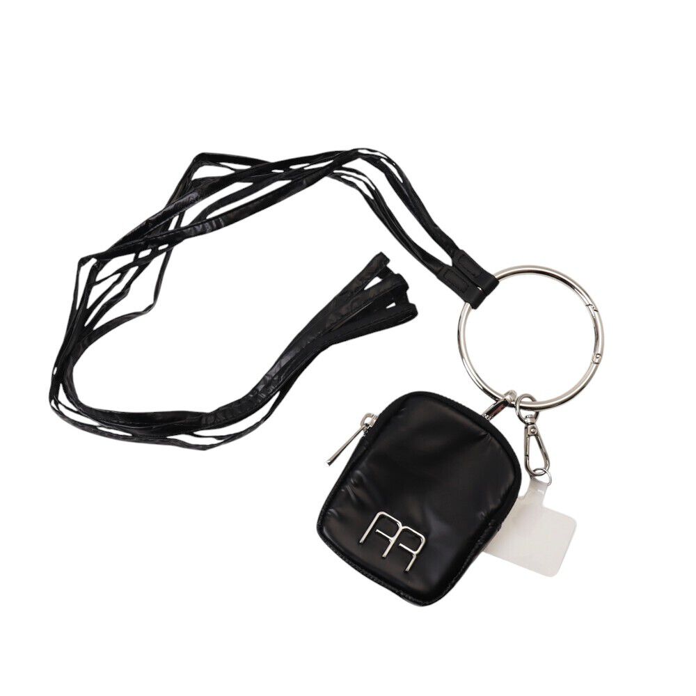 BACKYARD FAMILY「スマホストラップ ショルダー 通販 スマホ ストラップ 手首 スマホショルダーストラップ」|チャーム・キーホルダー|ブラック1