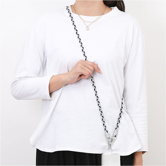 BACKYARD FAMILY「スマホストラップ ショルダー 通販 スマホ ストラップ 編み スマホショルダーストラップ」|チャーム・キーホルダー|