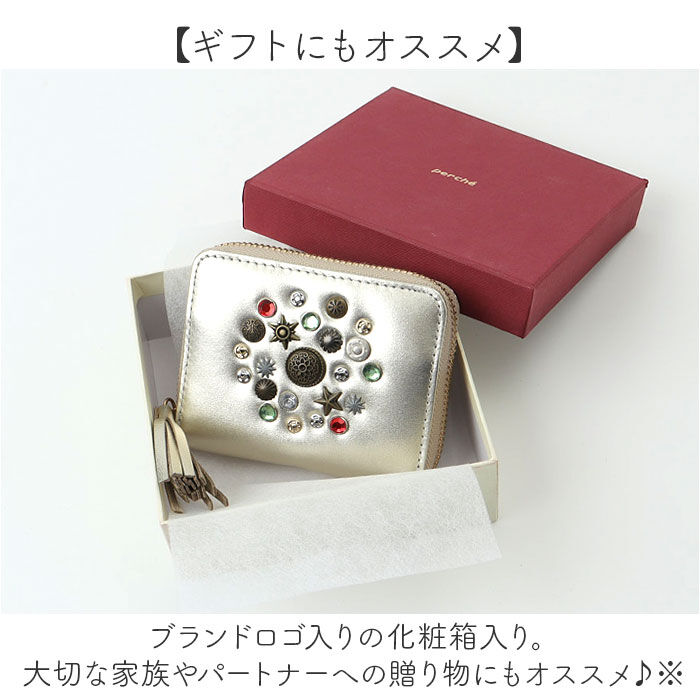 BACKYARD FAMILY「perche ペルケ ミニ財布 レディース 通販 コインケース お財布 ミニウォレット 小銭入れ」|その他|