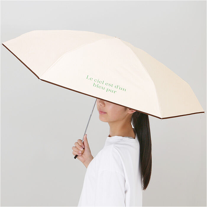 BACKYARD FAMILY「because 折りたたみ傘 晴雨兼用 ビコーズ B-095632 通販 日傘 折りたたみ」|傘|