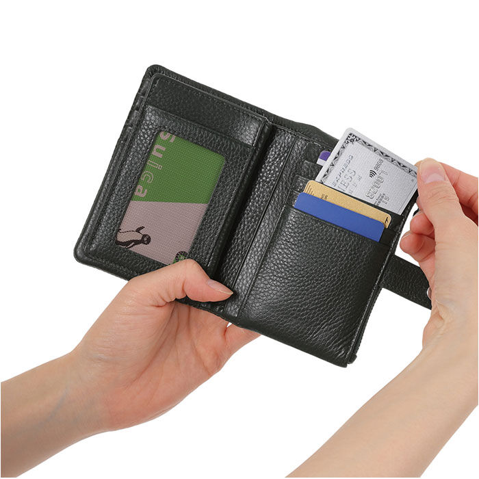 BACKYARD FAMILY「Melody メロディー 二つ折り財布 本革 コンパクト 11127 通販 2つ折り財布 折り財布」|財布|