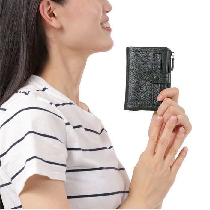 BACKYARD FAMILY「Melody メロディー 二つ折り財布 本革 コンパクト 11127 通販 2つ折り財布 折り財布」|財布|