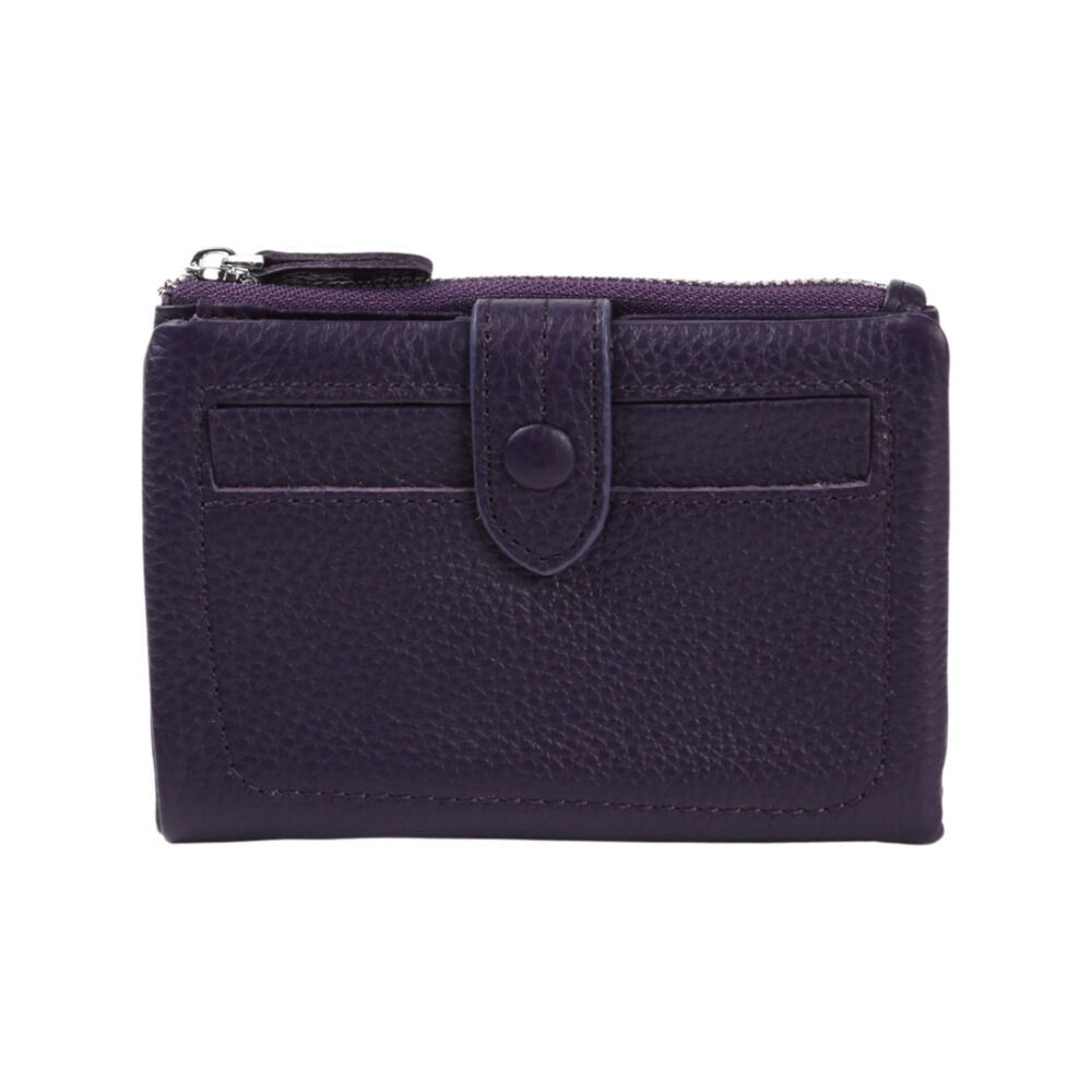 BACKYARD FAMILY「Melody メロディー 二つ折り財布 本革 コンパクト 11127 通販 2つ折り財布 折り財布」|財布|パープル1