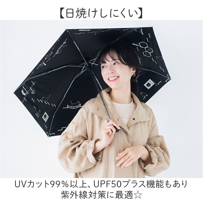 BACKYARD FAMILY「MKN 折りたたみ傘 レディース 雨傘 日傘 47cm 通販 折り畳み傘 傘 かさ カサ」|傘|