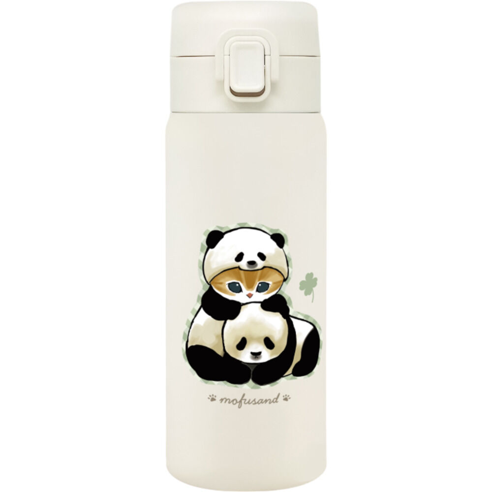 BACKYARD FAMILY「水筒 ワンタッチ かわいい 350ml 通販 ステンレスボトル ワンプッシュボトル マグボトル」|食器・キッチングッズ|ホワイト1