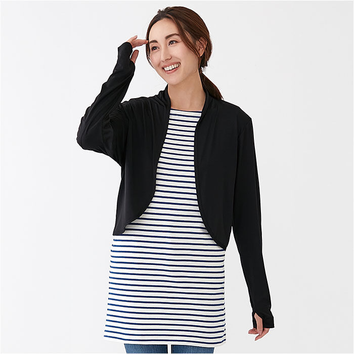 BACKYARD FAMILY「uvカット ボレロ 涼しい 通販 カーディガン 日よけ UVカットボレロ カーデガン 羽織り」|その他|