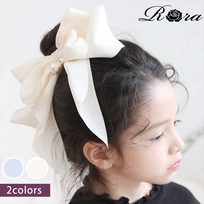 BACKYARD FAMILY「リボン 大きめ ヘアゴム キッズ 通販 ヘア ゴム 髪飾り 子供 子ども 子供用 女の子 卒園式」|その他|