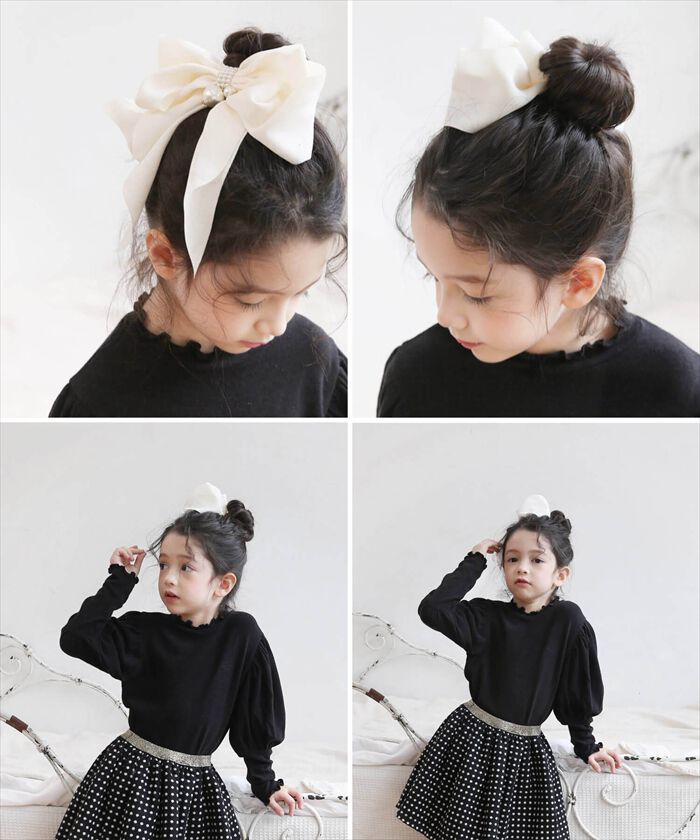 BACKYARD FAMILY「リボン 大きめ ヘアゴム キッズ 通販 ヘア ゴム 髪飾り 子供 子ども 子供用 女の子 卒園式」|その他|