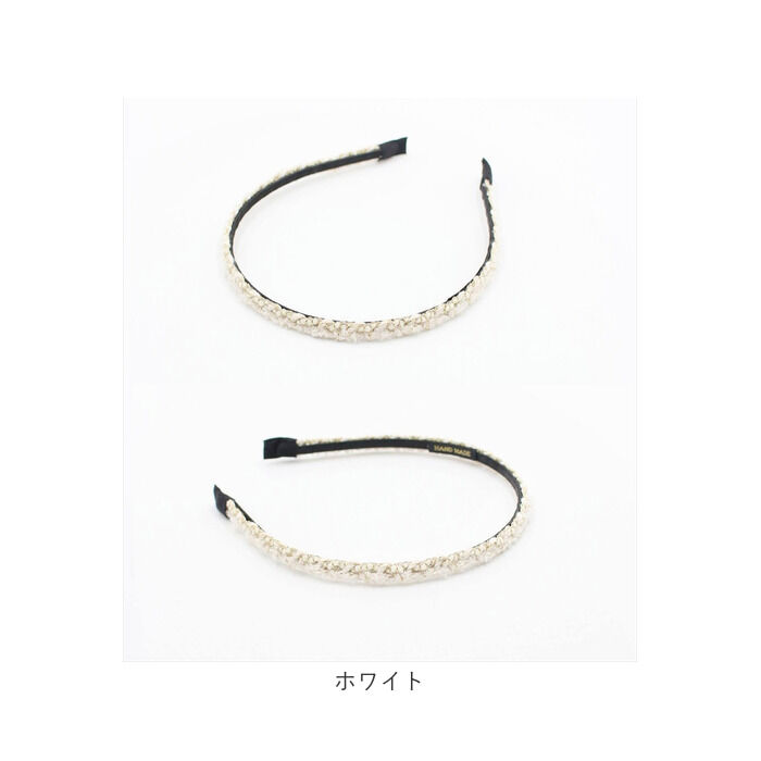 BACKYARD FAMILY「ツイード カチューシャ キッズ シンプル 通販 ヘッドドレス 女の子 子供 子ども こども」|その他|