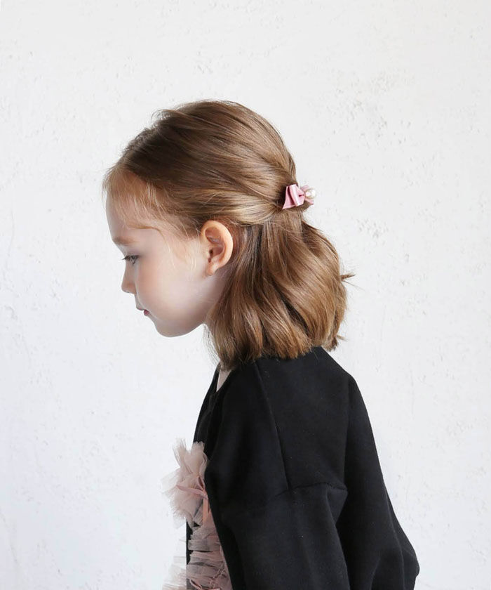 BACKYARD FAMILY「ヘアクリップ 大きめ リボン 通販 ヘア クリップ ヘアピン 髪飾り 髪留め キッズ 女の子 子供」|その他|