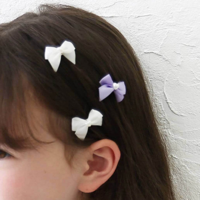 BACKYARD FAMILY「Rora ヘアクリップ キッズ 通販 ローラ スモールシック ヘアピン 髪飾り 髪留め リボン」|その他|