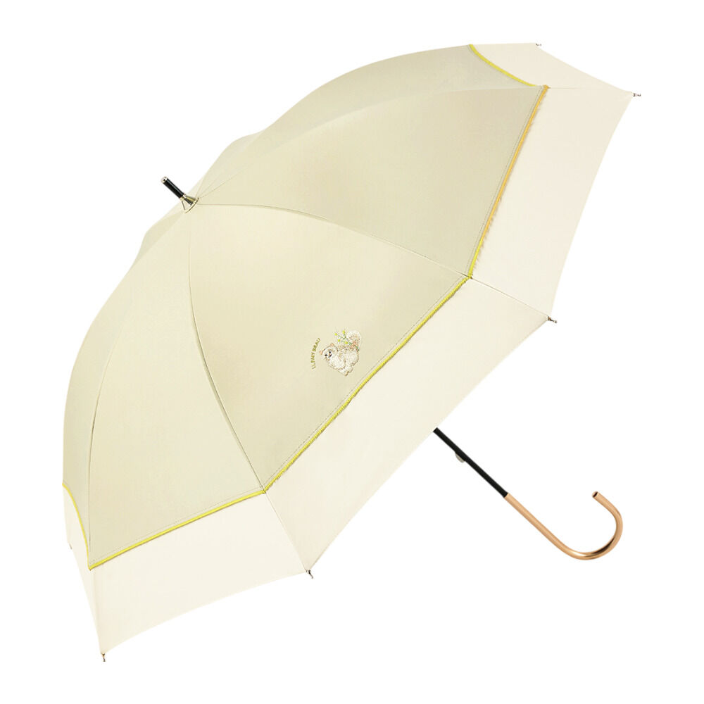 BACKYARD FAMILY「because ビコーズ 傘 晴雨兼用 通販 長傘 晴雨兼用傘 晴雨兼用長傘 完全遮光100％」|傘|ホワイト2