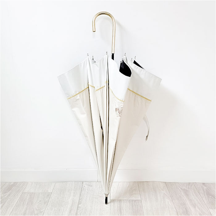 BACKYARD FAMILY「because ビコーズ 傘 晴雨兼用 通販 長傘 晴雨兼用傘 晴雨兼用長傘 完全遮光100％」|傘|