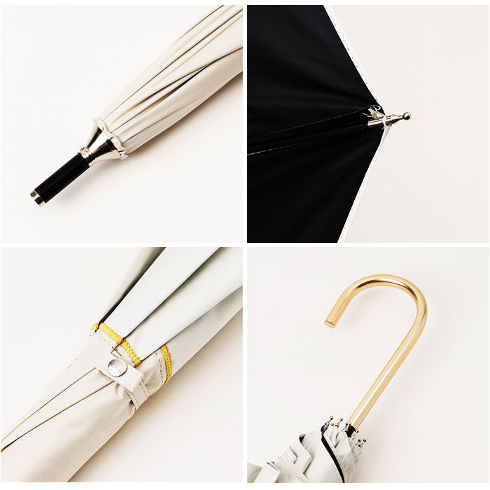 BACKYARD FAMILY「because ビコーズ 傘 晴雨兼用 通販 長傘 晴雨兼用傘 晴雨兼用長傘 完全遮光100％」|傘|