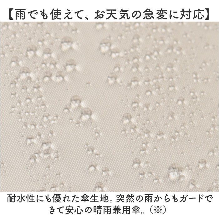 BACKYARD FAMILY「because ビコーズ 傘 晴雨兼用 通販 長傘 晴雨兼用傘 晴雨兼用長傘 完全遮光100％」|傘|