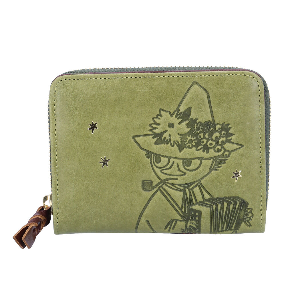 BACKYARD FAMILY「MOOMIN ムーミン 二つ折り財布 通販 折り財布 折りたたみ財布 2つ折り財布 財布 お財布」|財布|グリーン1