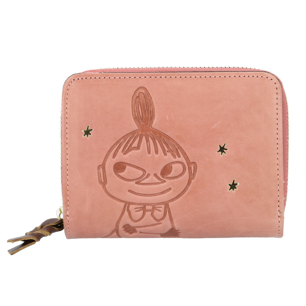 BACKYARD FAMILY「MOOMIN ムーミン 二つ折り財布 通販 折り財布 折りたたみ財布 2つ折り財布 財布 お財布」|財布|ピンク1