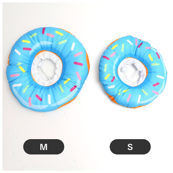 BACKYARD FAMILY「エリザベスカラー ソフト 通販 犬 猫 いぬ ネコ グッズ おしゃれ かわいい ドーナツ 小型犬」|その他|