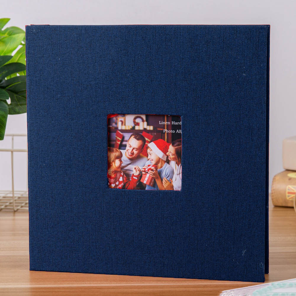 BACKYARD FAMILY「フォトアルバム 貼るタイプ 大容量 粘着タイプ 貼り付け式 楽天 写真 アルバム 手作り 貼る」|その他|ブルー1