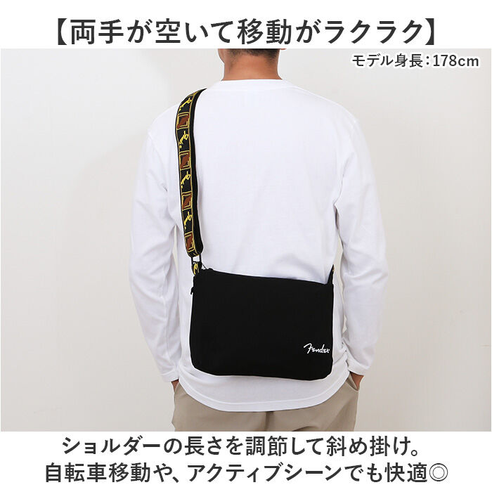 BACKYARD FAMILY「fender フェンダー バッグ 950-6004 通販 ショルダーバッグ ボディバッグ」|ショルダー・メッセンジャー|
