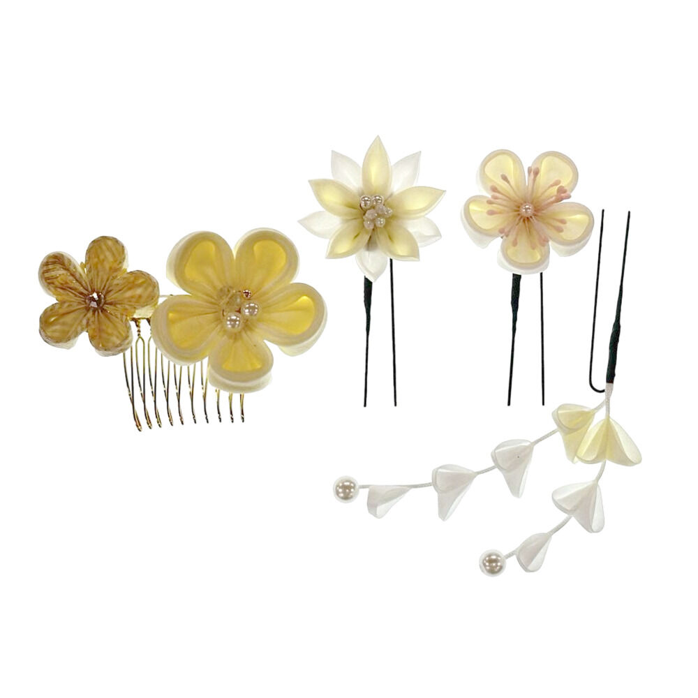 BACKYARD FAMILY「和装 髪飾り 通販 ヘアアクセサリー ヘアアクセ つまみ細工 へッドアクセサリー 着物」|その他|ホワイト1