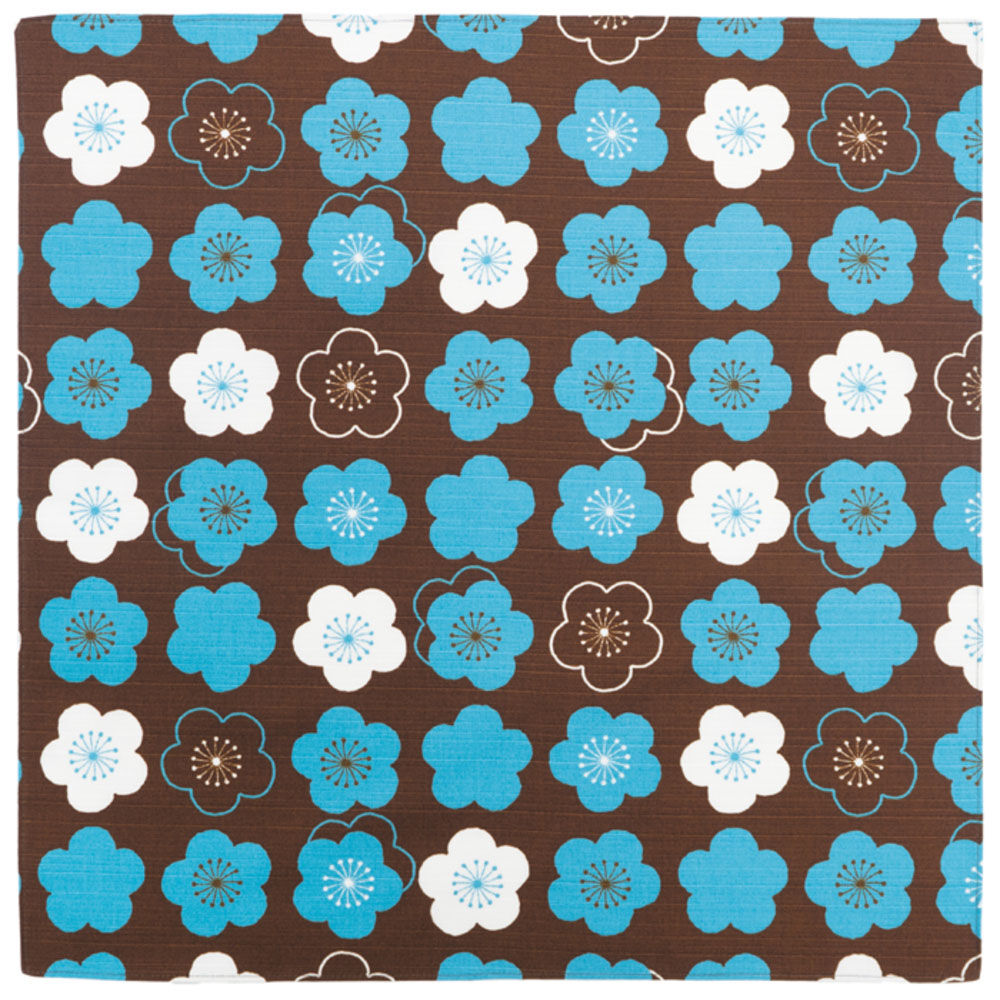 BACKYARD FAMILY「和布華 風呂敷 100cm 通販 日本製 ふろしき 大判 和柄 wafuka プレーリードッグ」|ハンカチ|ブラウン1