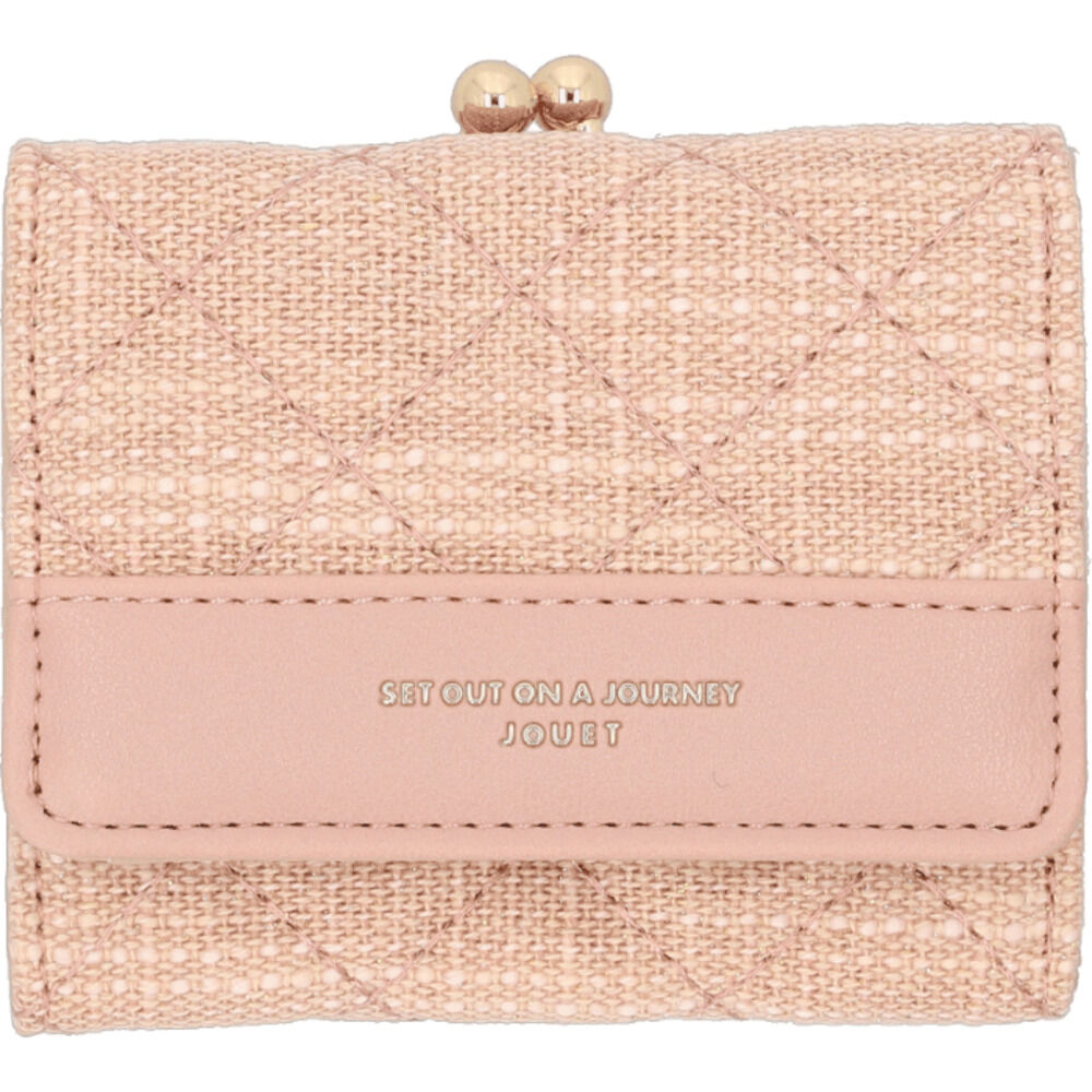 BACKYARD FAMILY「がま口財布 通販 JOUET ジョエット ミニ財布 財布 さいふ 合成皮革 コンパクト 小銭入れ」|財布|ピンク2