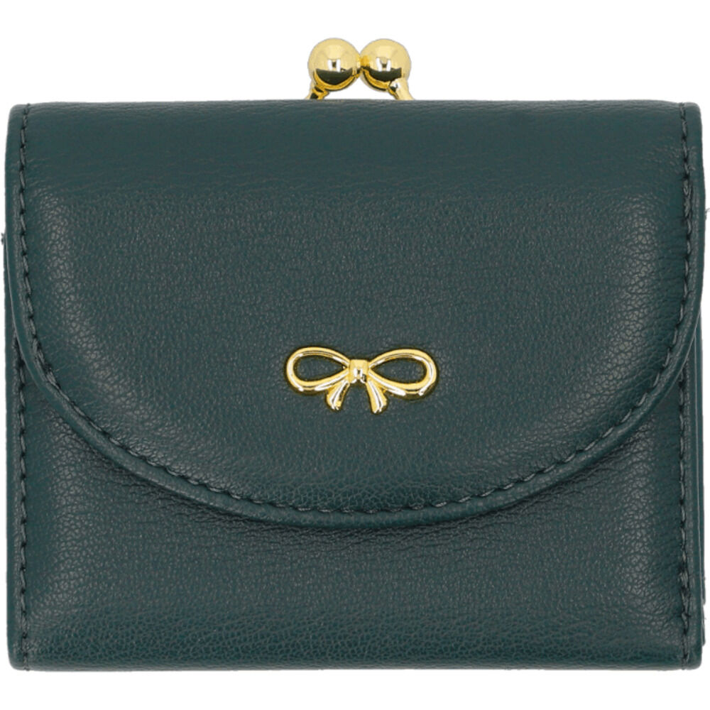 BACKYARD FAMILY「がま口財布 通販 JOUET ジョエット 財布 さいふ 合成皮革 ミニ財布 小銭入れ カード入れ」|財布|グリーン1