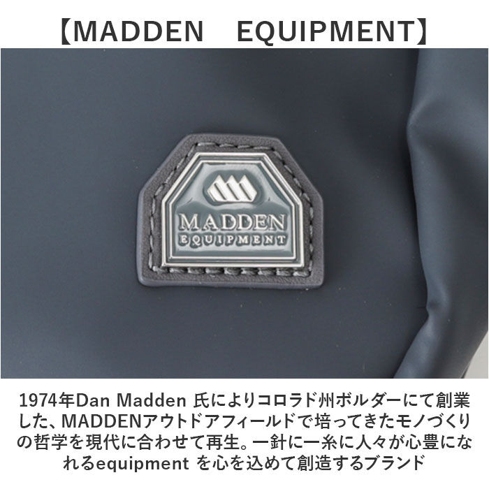 BACKYARD FAMILY「MADDEN EQUIPMENT ショルダーバッグ EQPK-03 通販 ショルダーバック」|ショルダー・メッセンジャー|