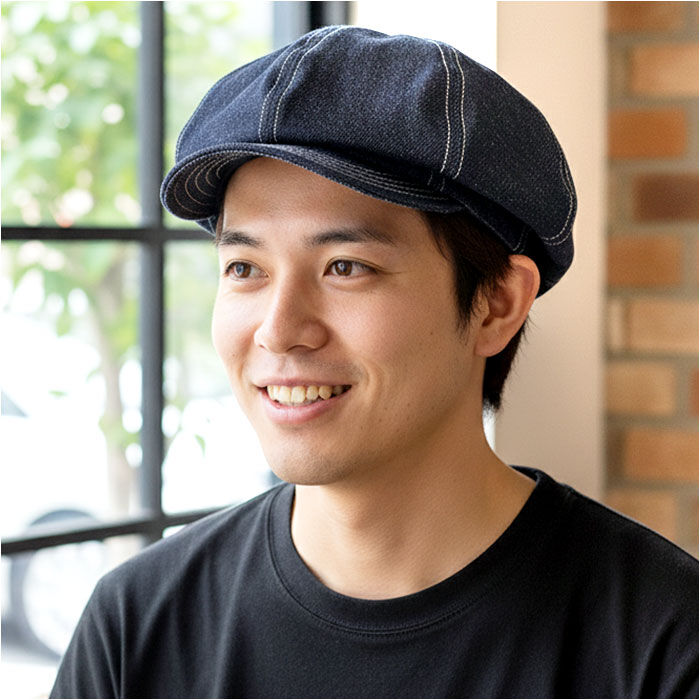 BACKYARD FAMILY「キャスケット メンズ 通販 日本製 キャスケットベレー ベレー帽 帽子 立体ベレー ハンチング」|その他|