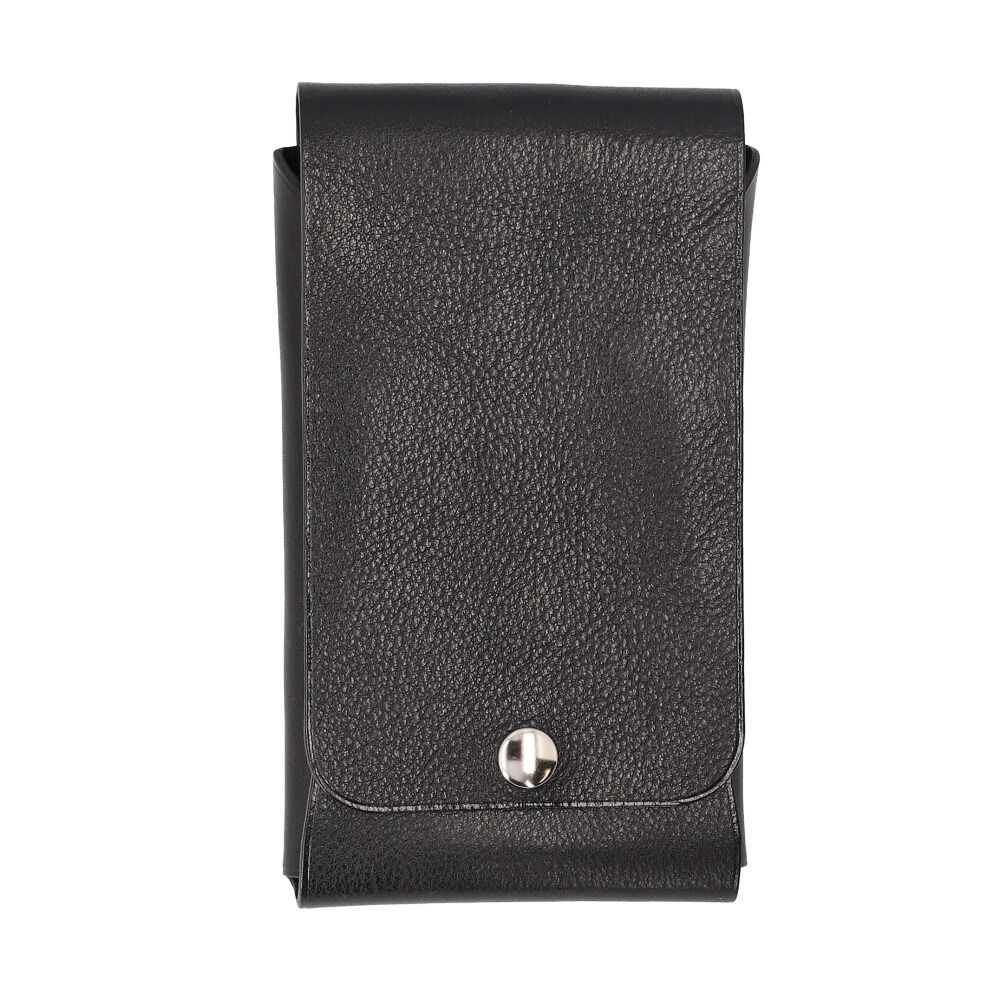 BACKYARD FAMILY「スマホポーチ シザーポーチ 日本製 通販 ベルトポーチ マルチ メンズ スマホ入れ レザー 本革」|ポーチ|ブラック1