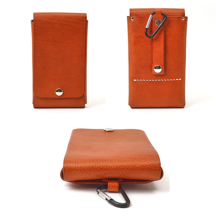 BACKYARD FAMILY「スマホポーチ シザーポーチ 日本製 通販 ベルトポーチ マルチ メンズ スマホ入れ レザー 本革」|ポーチ|
