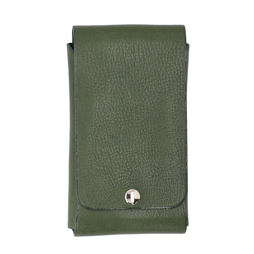 BACKYARD FAMILY「スマホポーチ シザーポーチ 日本製 通販 ベルトポーチ マルチ メンズ スマホ入れ レザー 本革」|ポーチ|グリーン1
