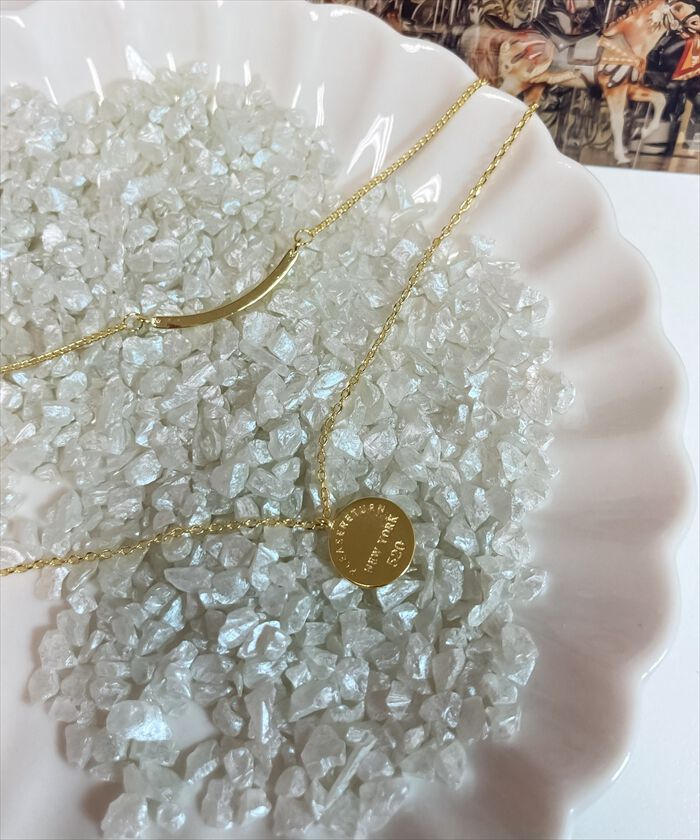 BACKYARD FAMILY「ネックレス レディース シンプル 通販 ペンダント 2連ネックレス コインネックレス」|その他|