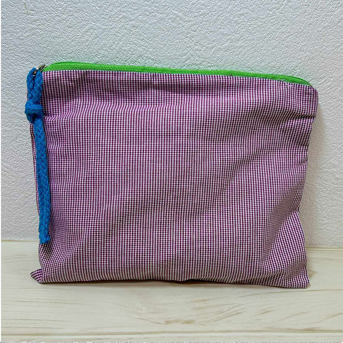 BACKYARD FAMILY「チェック柄 ポーチ 通販 化粧ポーチ 小物入れ コスメポーチ メイクポーチ コスメ収納」|ポーチ|