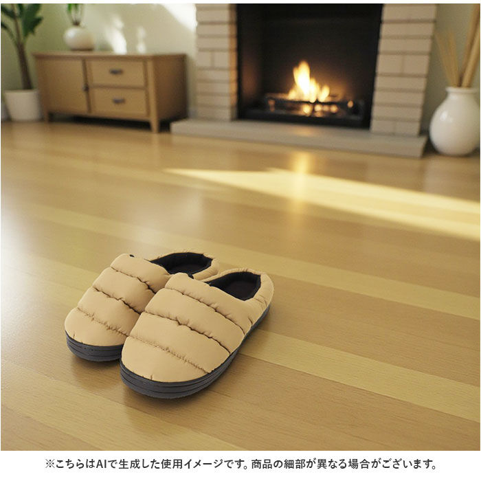 BACKYARD FAMILY「モックシューズ レディース 通販 スリッポン 裏起毛 サンダル 秋冬 ルームシューズ」|サンダル|