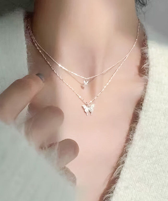 BACKYARD FAMILY「ネックレス レディース シンプル 通販 ペンダント 首飾り ジュエリー アクセサリー 二重 ダブル」|その他|