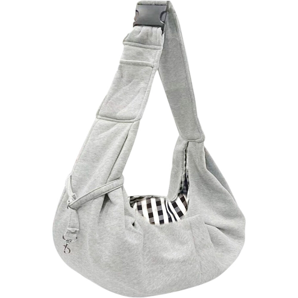 BACKYARD FAMILY「ペットスリング ドッグスリング 通販 犬 猫 ペット 小型犬 抱っこひも 抱っこ紐 散歩」|その他|グレー1