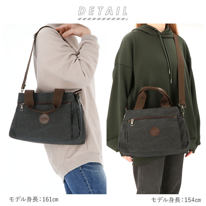 BACKYARD FAMILY「ショルダーバッグ レディース 斜めがけ 通販 トートバッグ 肩掛けカバン キャンバス 横長」|ショルダー・メッセンジャー|