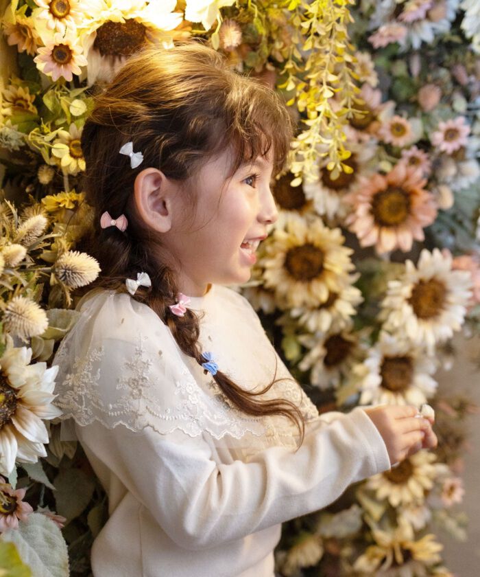 BACKYARD FAMILY「Rora ヘアクリップ キッズ 2個セット 通販 メロディア ミニ ラインストーン ヘアークリップ」|その他|